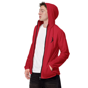 Heroic Unisex Windbreaker - Red/Black and Black/White