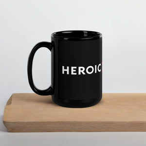 Black Glossy Heroic Mug V2