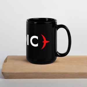 Black Glossy Heroic Mug