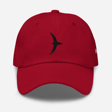 Load image into Gallery viewer, Heroic Red Unstructured &quot;Dad&quot; Hat
