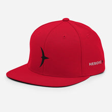 Load image into Gallery viewer, Heroic Red Snapback Hat
