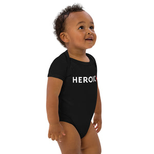 Organic Cotton Heroic Baby Bodysuit